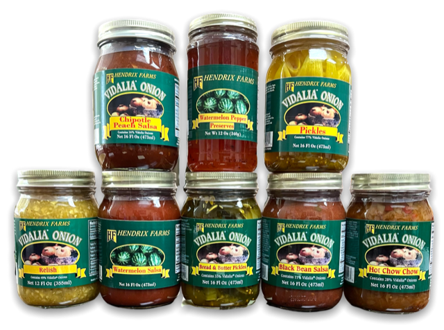 Hendrix Farms | Build Your Own Vidalia Onion Condiments 3-Jar Set